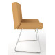Review Upholstered Lounge Chair With Chrome Skid Frame